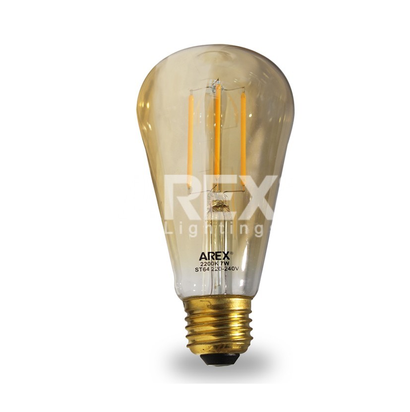 Arex Led Filament Bulb ST64 7W- LEDST647A27 Arex Led Filament Bulb ST64 7W- LEDST647A27